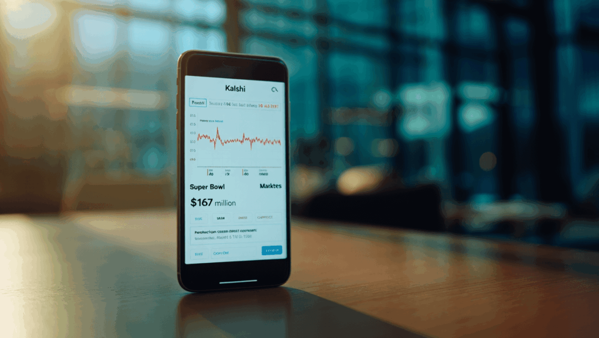 Kalshi Super Bowl trades hit $167M as prediction markets rival sportsbooks