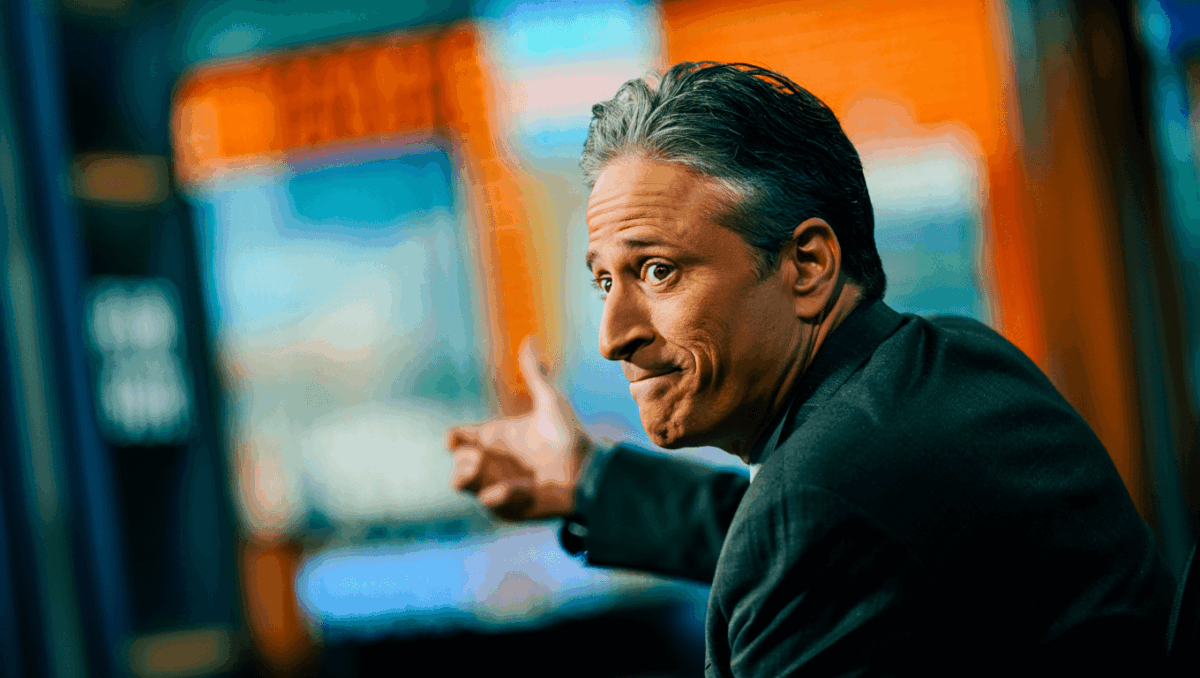 Jon Stewart reacts to finding his name in Epstein files: 'I am offended'