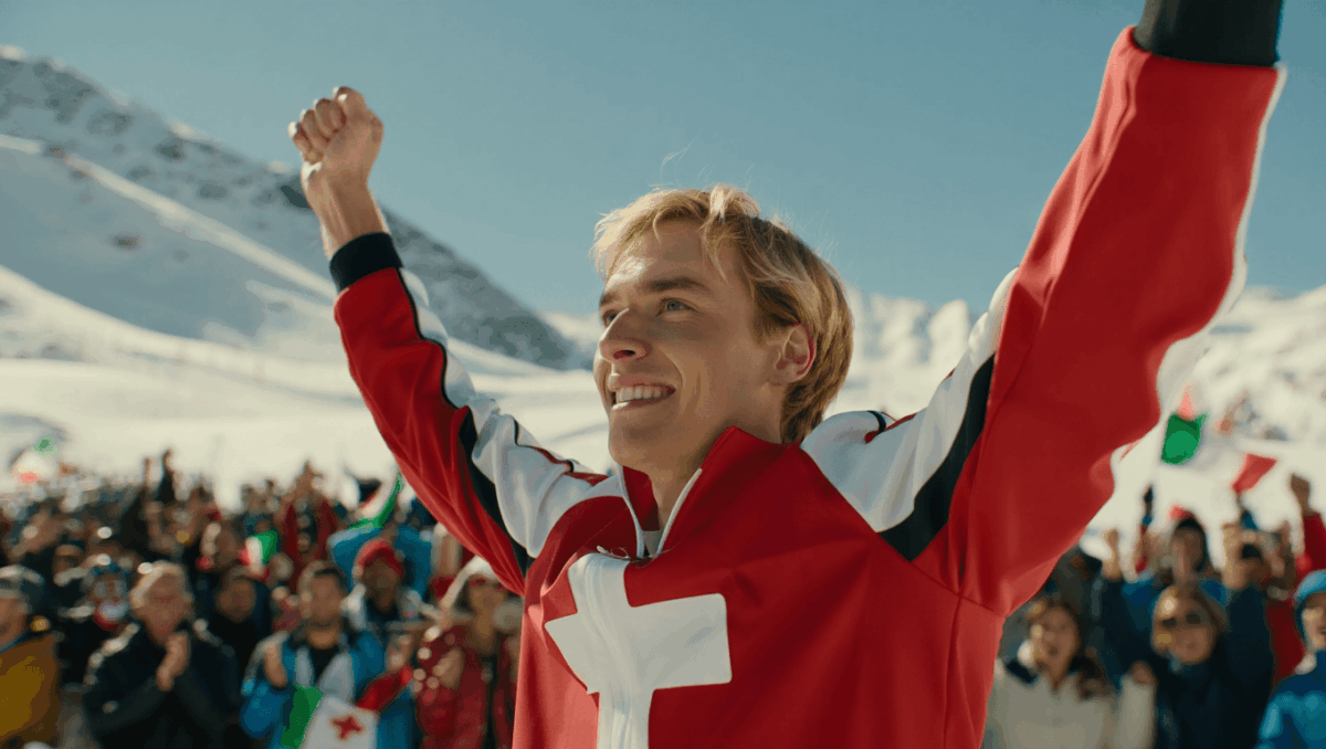 Men's downhill final: Franjo von Allmen wins gold in 1:51.61