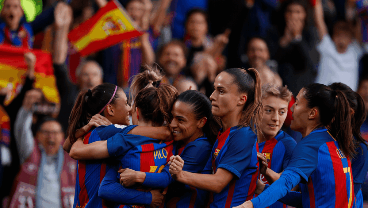 Barcelona beats Sevilla 4-1 today in Liga F thriller