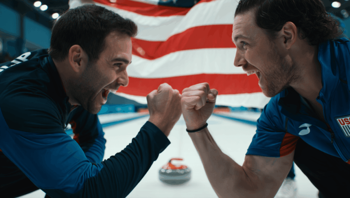 USA curling mixed doubles beats Italy 9-8, advances to gold medal match