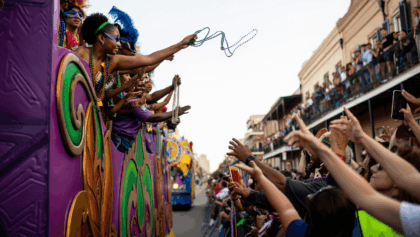 Mardi Gras hits Feb 17, biggest parties and parade times