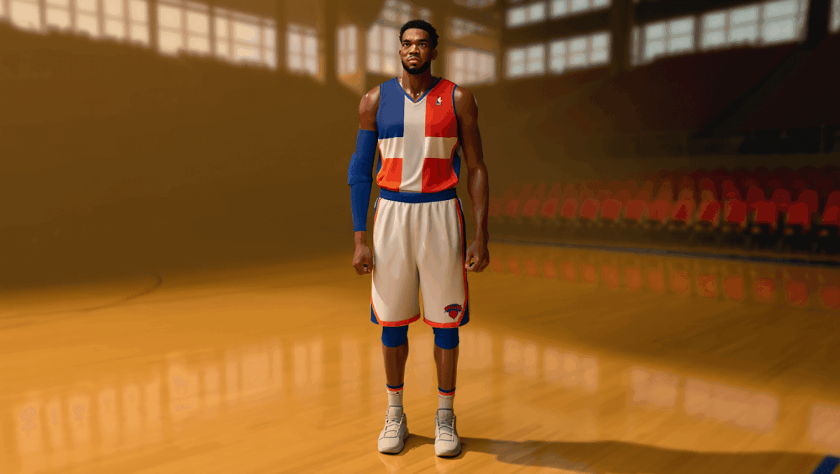 Where is Karl Anthony Towns from, why he's representing Dominican Republic