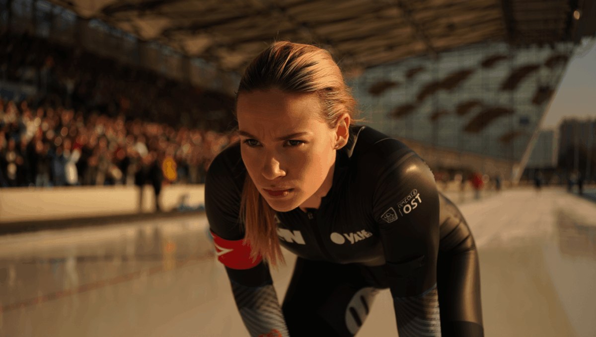 Jake Paul's fiancée Jutta Leerdam, Olympic speed skater, shines at Winter Games