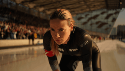 Jake Paul's fiancée Jutta Leerdam, Olympic speed skater, shines at Winter Games