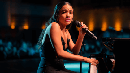 Lola Young returns to stage with emotional Grammys performance of 'Messy' after health break