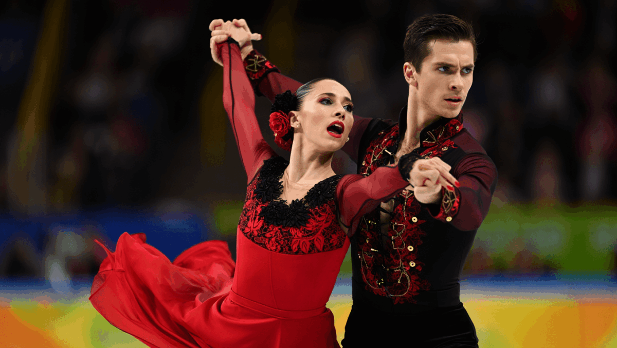 Madison and Evan win Olympic ice dance with season-best 133.23 score