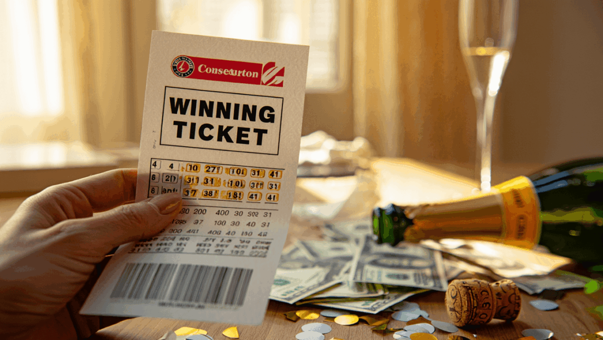 Lottery ticket wins $6.8M jackpot in Tuesday night's drawing