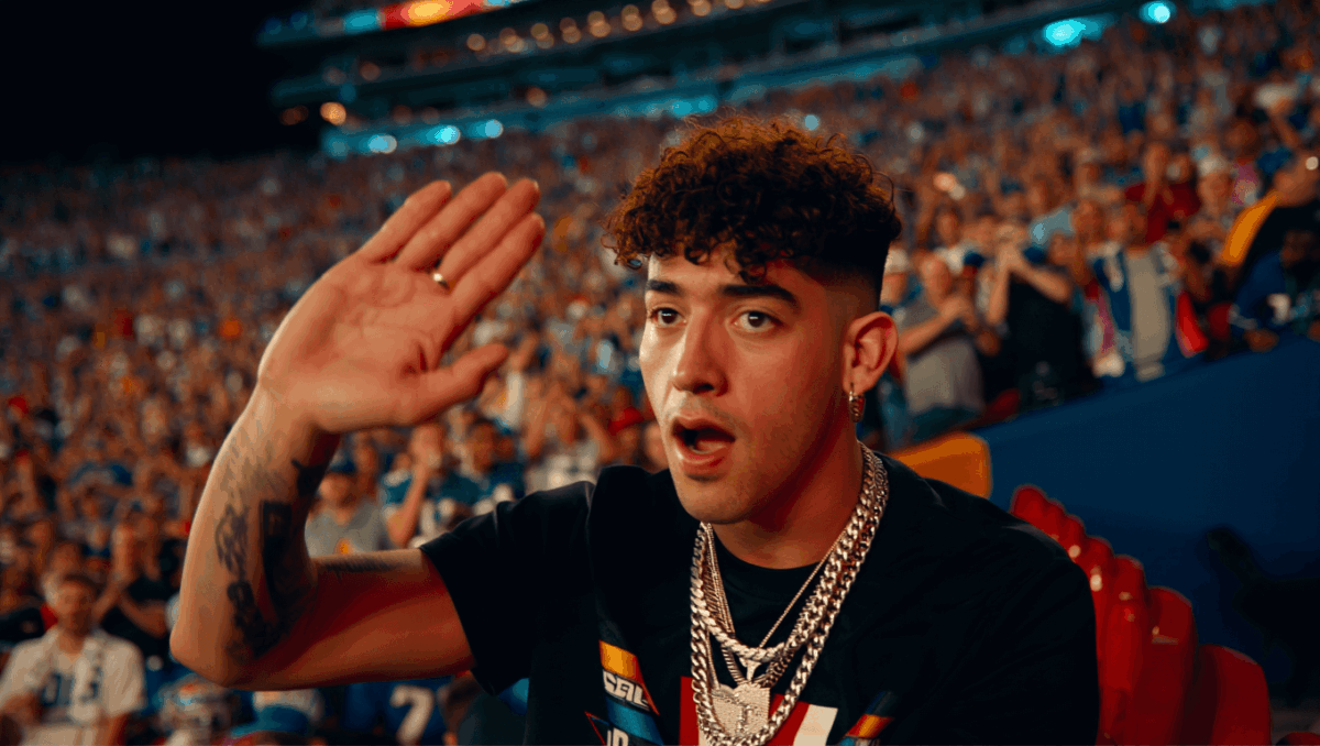 Bad bunny burning flag video debunked as AI hoax before Super Bowl