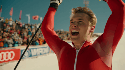 Olympic events today include men's downhill, women's skiathlon, figure skatingteam matches