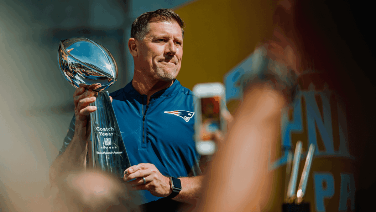 NFL Coach of the Year goes to Mike Vrabel after stunning Patriots turnaround