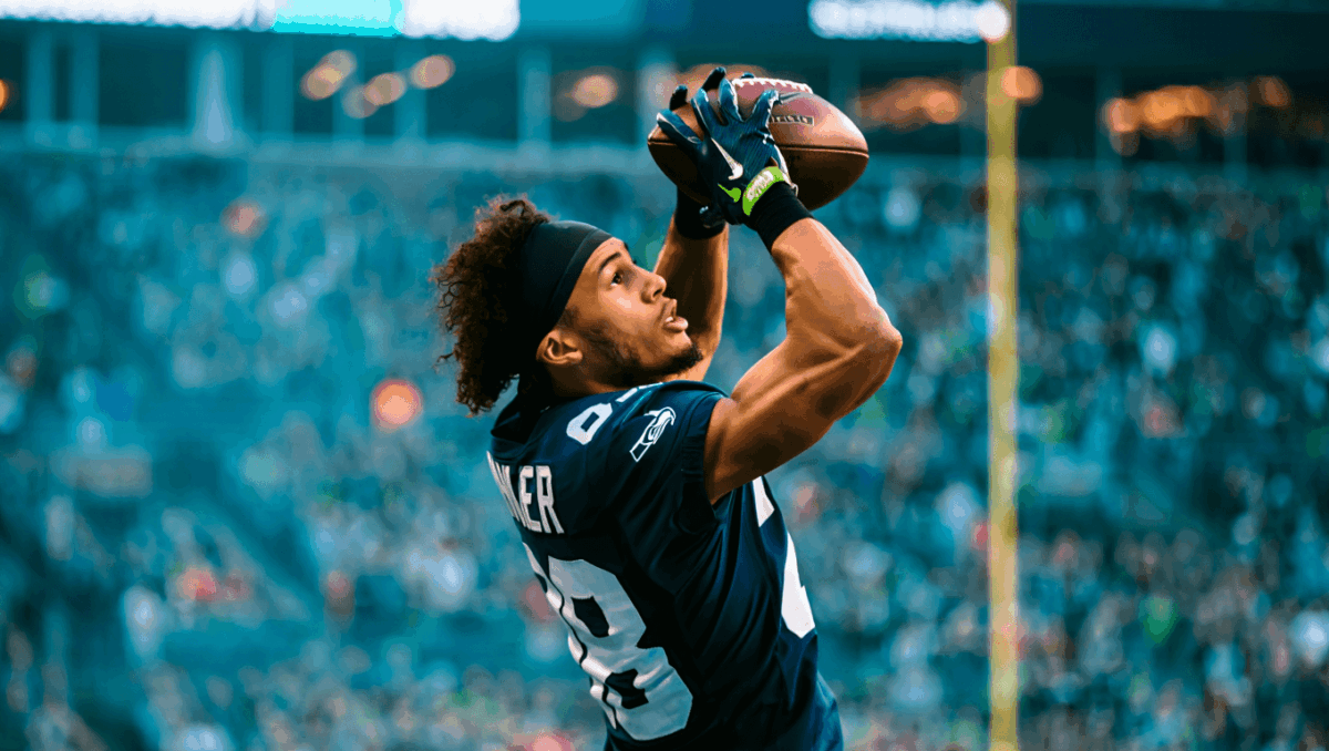 AJ Barner stats: 52 catches, 519 yards, 6 TDs in rookie season