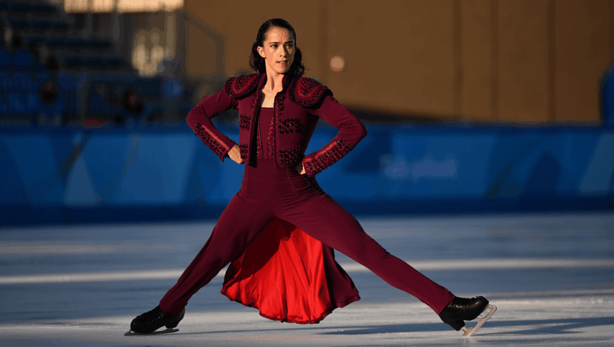 Madison Chock designs costumes for fellow Olympic skaters, including competitors