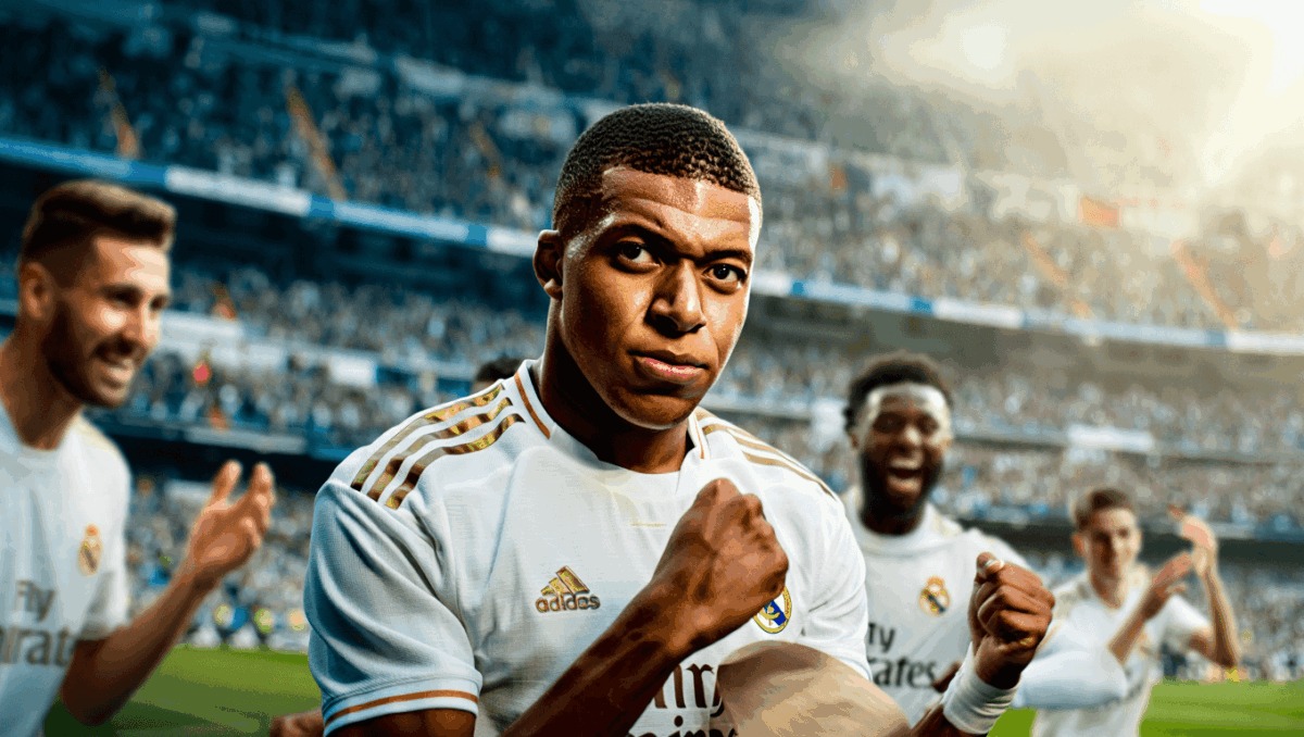 Real Madrid beats Rayo Vallecano 2-1 on Mbappe's late penalty