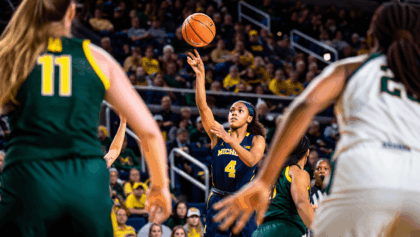 Michigan women's basketball beats Michigan State 91-85 in OT thriller