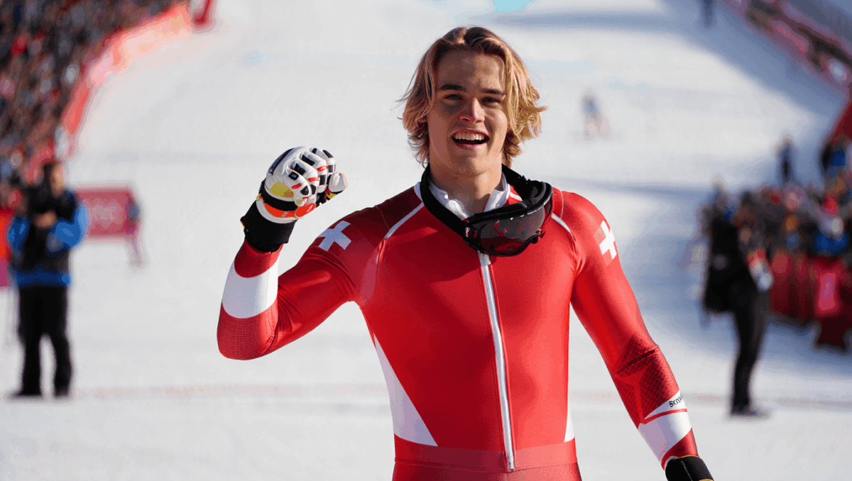 Mens super G final won by Von Allmen, edges Cochran-Siegle 1:25.32-1:25.45