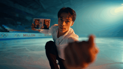 Maxim Naumov's parents were Olympic figure skating champions