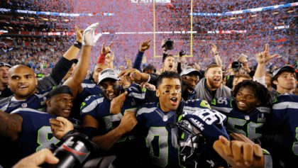 What time did the superbowl end? Seahawks crushed Patriots 29-13, finished just after 10 PM ET last night