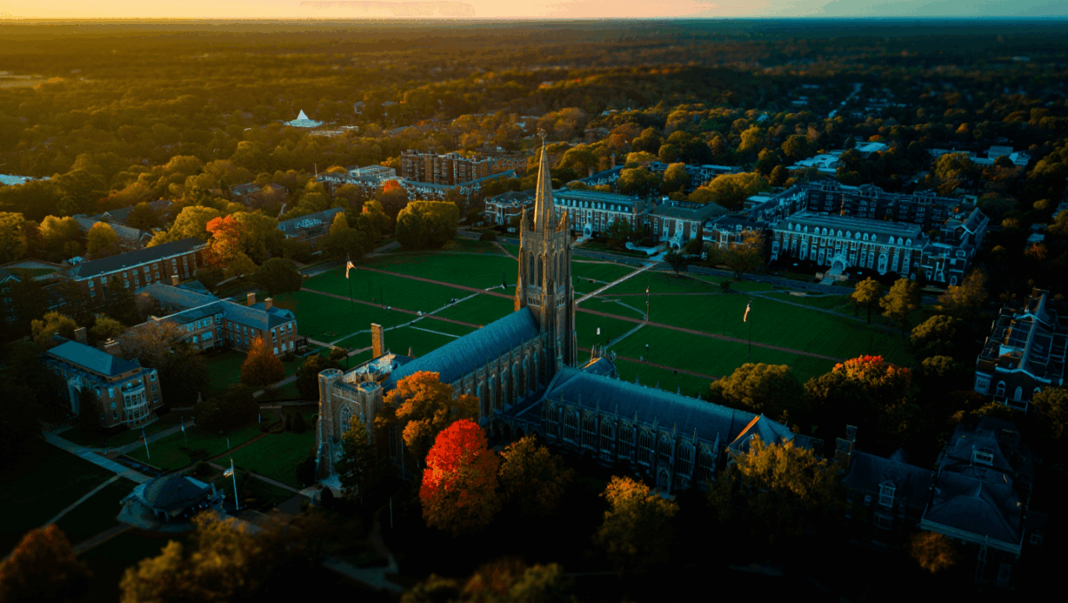 Where is Duke University located in North Carolina