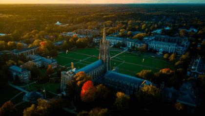 Where is Duke University located in North Carolina