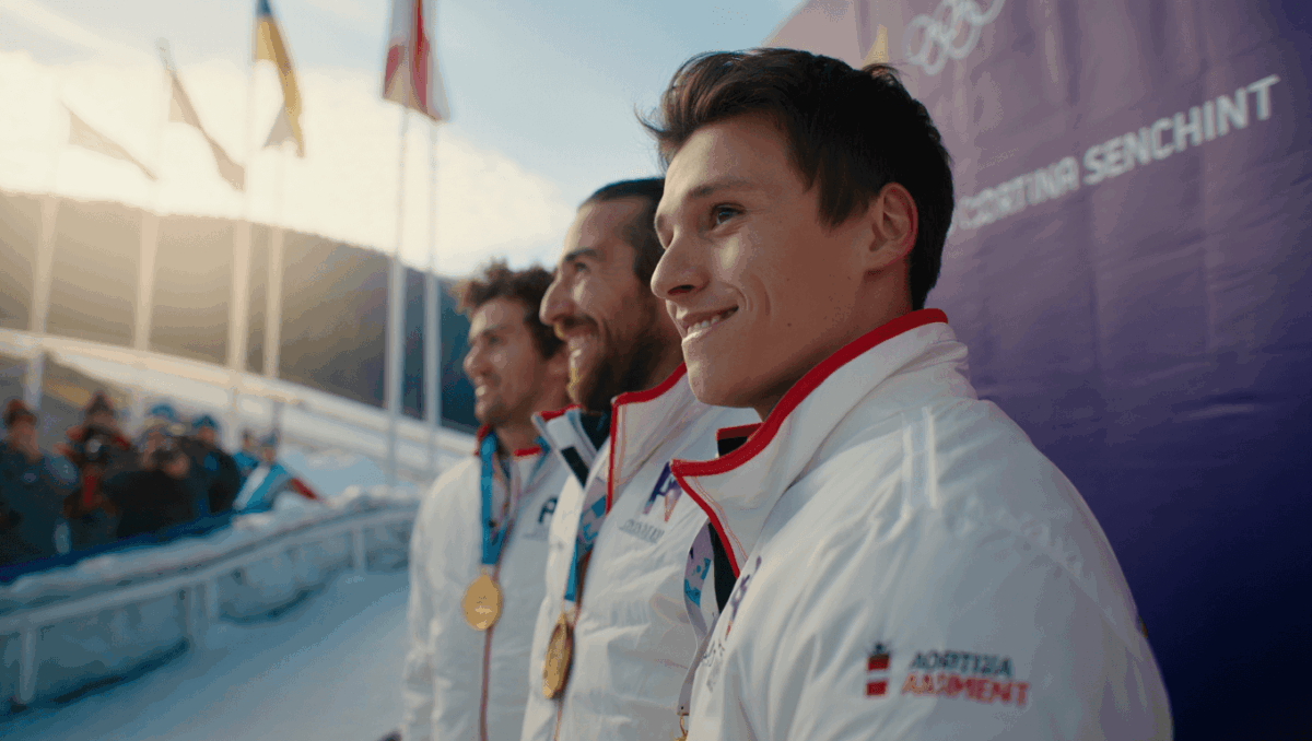 Luge team relay: Austria wins Olympic gold, USA finishes fourth 3:42.214
