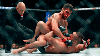 Benoit St Denis batters Dan Hooker with TKO in Round 2, enters title picture