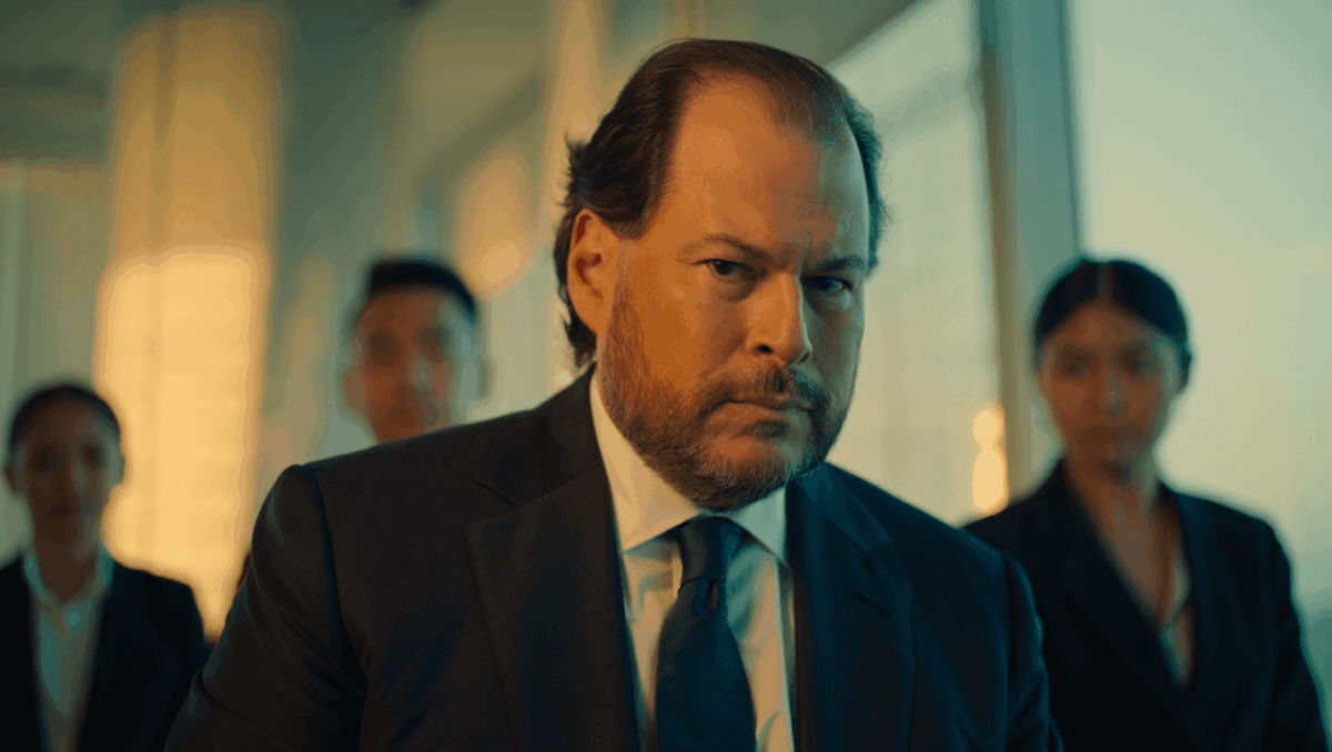Marc Benioff draws backlash for making ICE jokes at Salesforce event