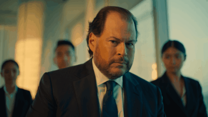 Marc Benioff draws backlash for making ICE jokes at Salesforce event