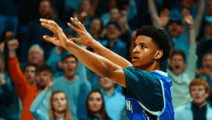 Duke UNC basketball game ends with Trimble's buzzer-beater, UNC edges Duke 71-68